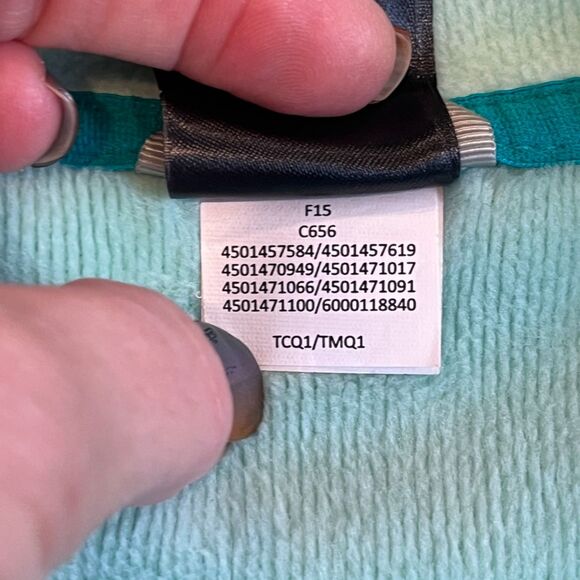 The North Face Agave Women's Fleece Full Zip Soft Jacket Aqua Green-Blue XS - Picture 13 of 13